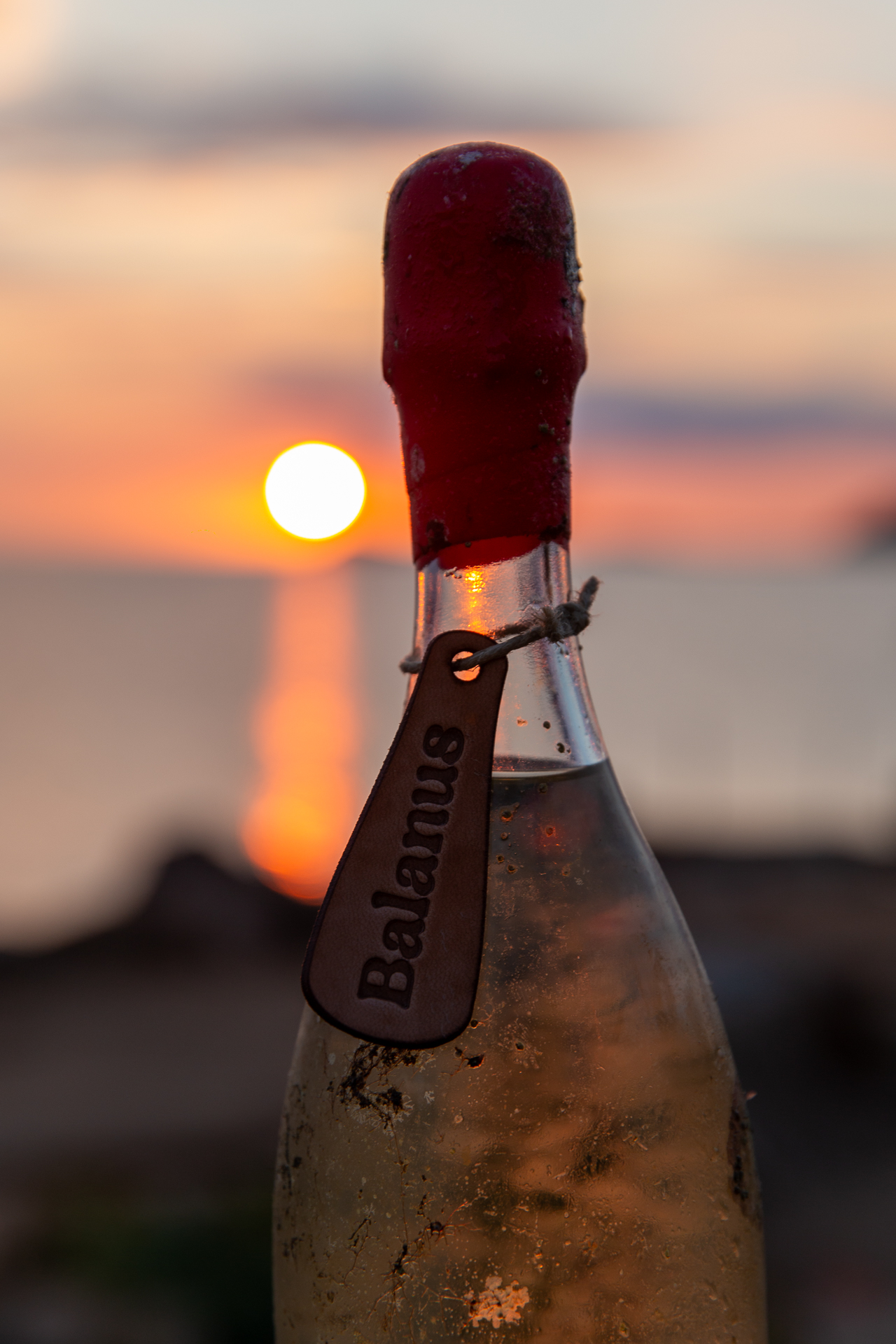Balanus — bottiglia al tramonto, Costa Smeralda